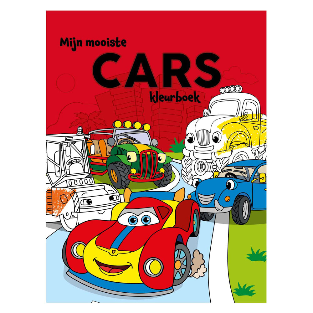 Mondikaarten my coloring book - cars