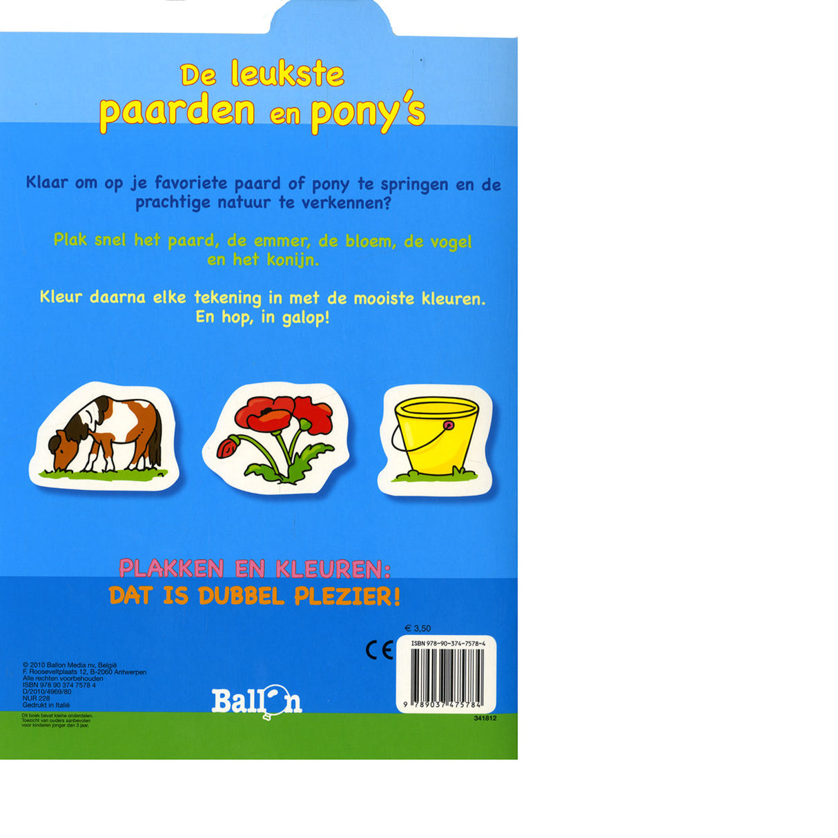 Paste and Colors - nejkrásnější koně a poníci, 4-6 let