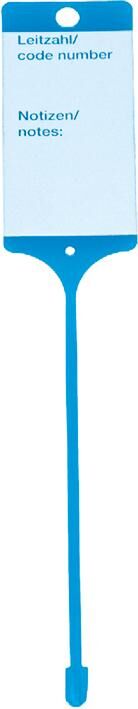 Eichner key ring key fob blue 100 piece pack