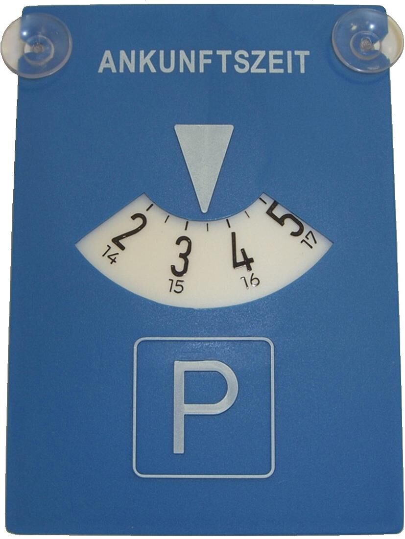 Hp parkeerschijf parking discs w. suction 24 hour display