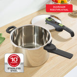 Tefal P25807 Secure 5 trendy pressure cooker 6 liters with steam basket