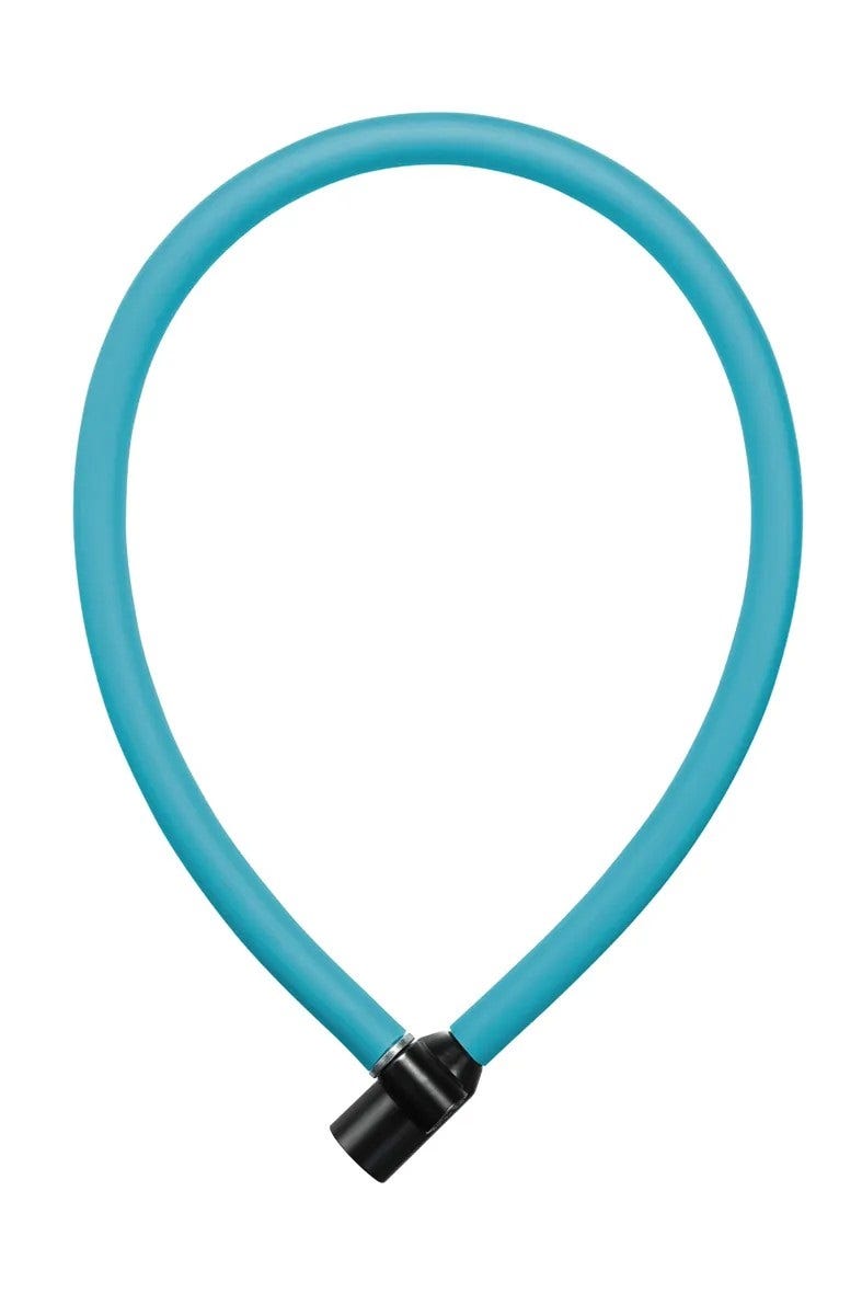 Axa cable lock resolute 6 60 cable locks resolute 6 60 ice blue