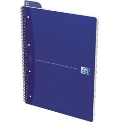Oxford notepad A4 squared blue