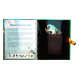 Lantern Publishers search under the ground + cardboard flashlight