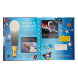 Suchen Sie im Raum + Pappe Taschenlampe