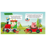 Lantern Publishers Knjiga in Puzzle Train Farm Dieren