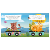Lantern Publishers Book and Puzzle train Baby animals