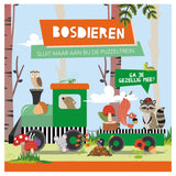 Lantern Publishers Book and Puzzle train Forest Animals