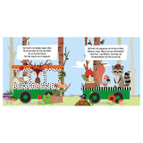 Lantern Publishers Book and Puzzle train Forest Animals