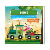 Bog og puslespil tog dino's