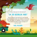 Book and Puzzle train Dino's
