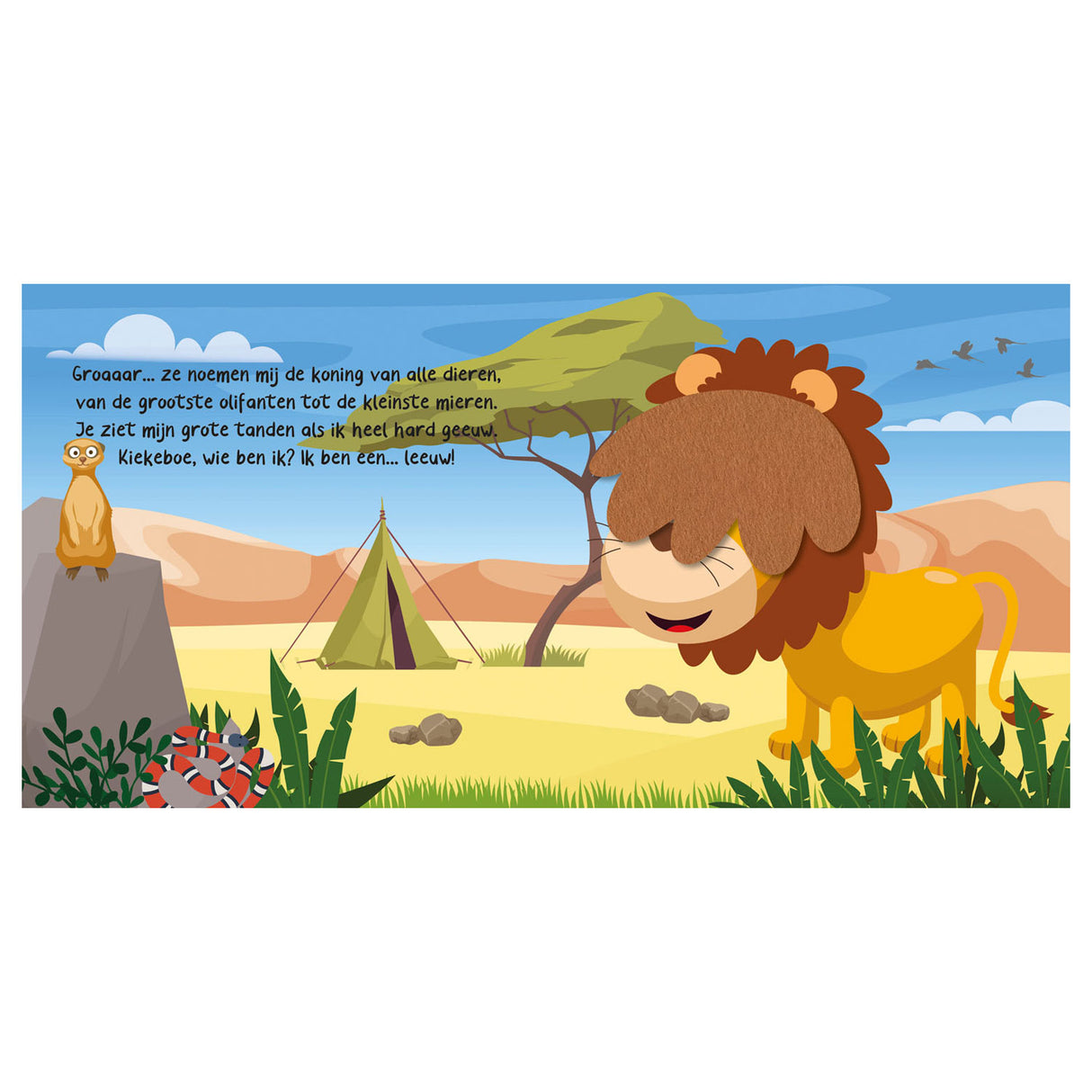 My Peek Book - Wild Animals
