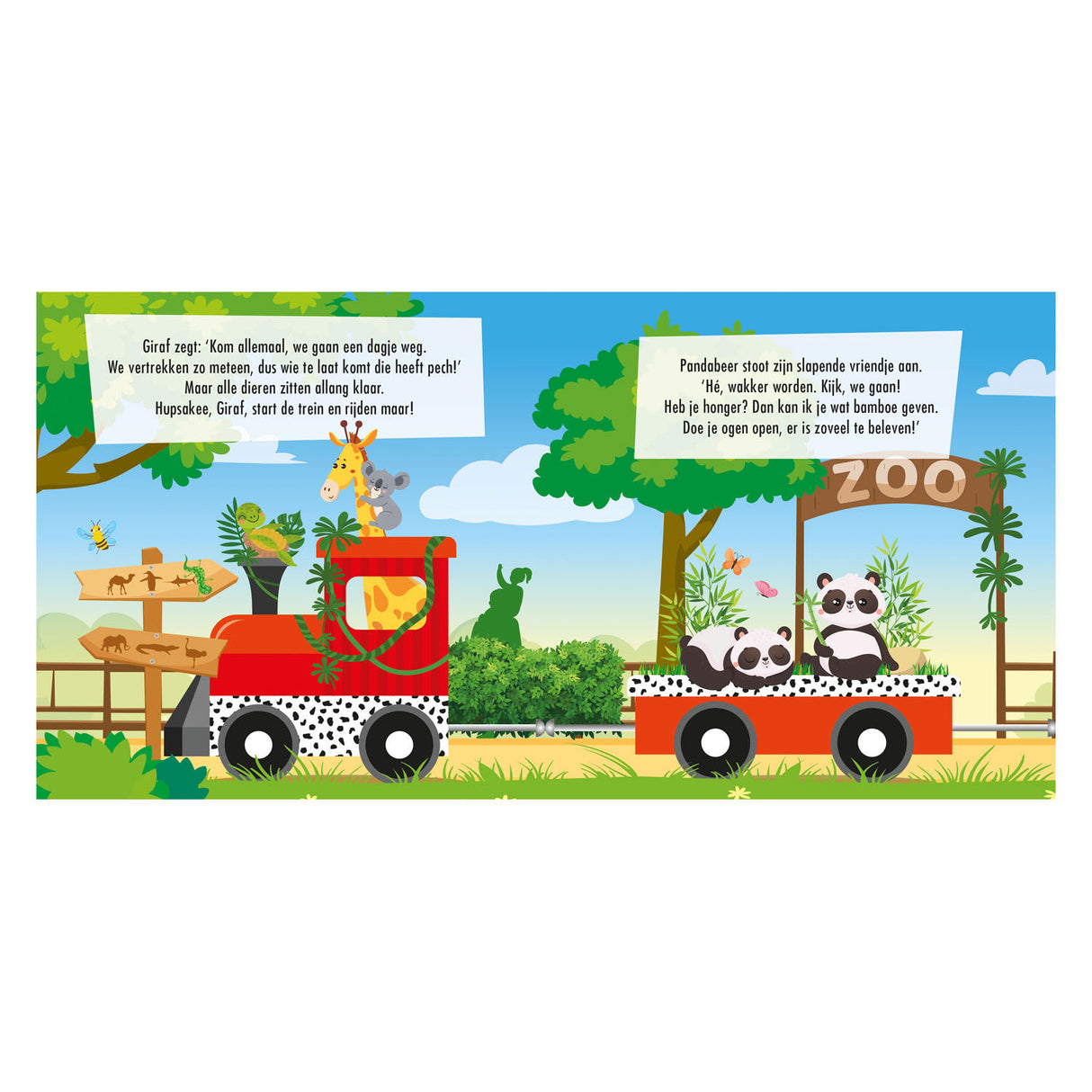 Buch- und Puzzlezugzoo