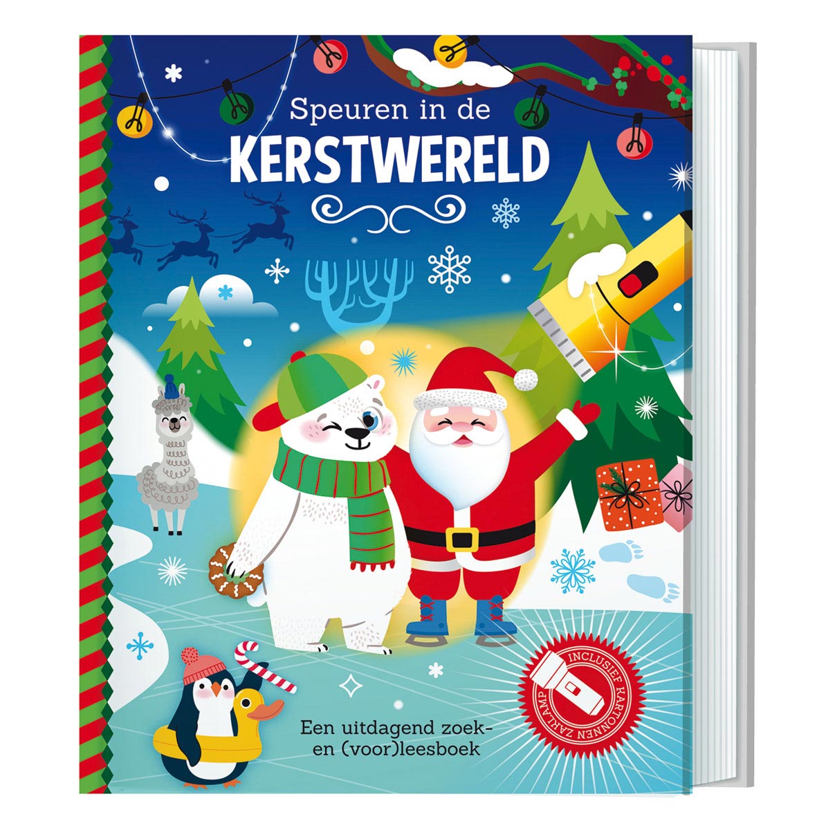 Lantern Publishers search in the Christmas world + cardboard flashlight