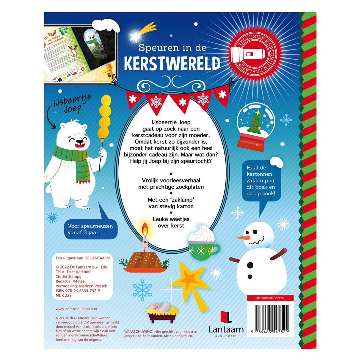 Lantern Publishers search in the Christmas world + cardboard flashlight