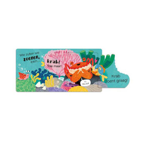 Lantaarn publishers kietel en kriebel een clownvis flapjesboek