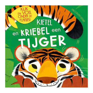 Lykten kiler og kiler en tiger (klaffbok)