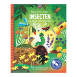 Lantaarn publishers speuren naar insecten zoekboek met kartonnen zaklamp