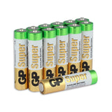 Super alkalisk AAA -batterier 12 hk
