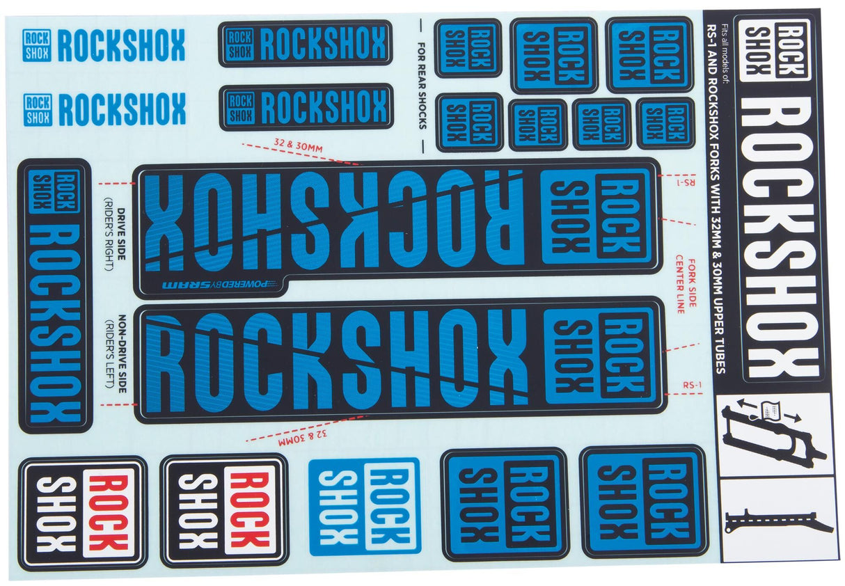 Rockshox decor set