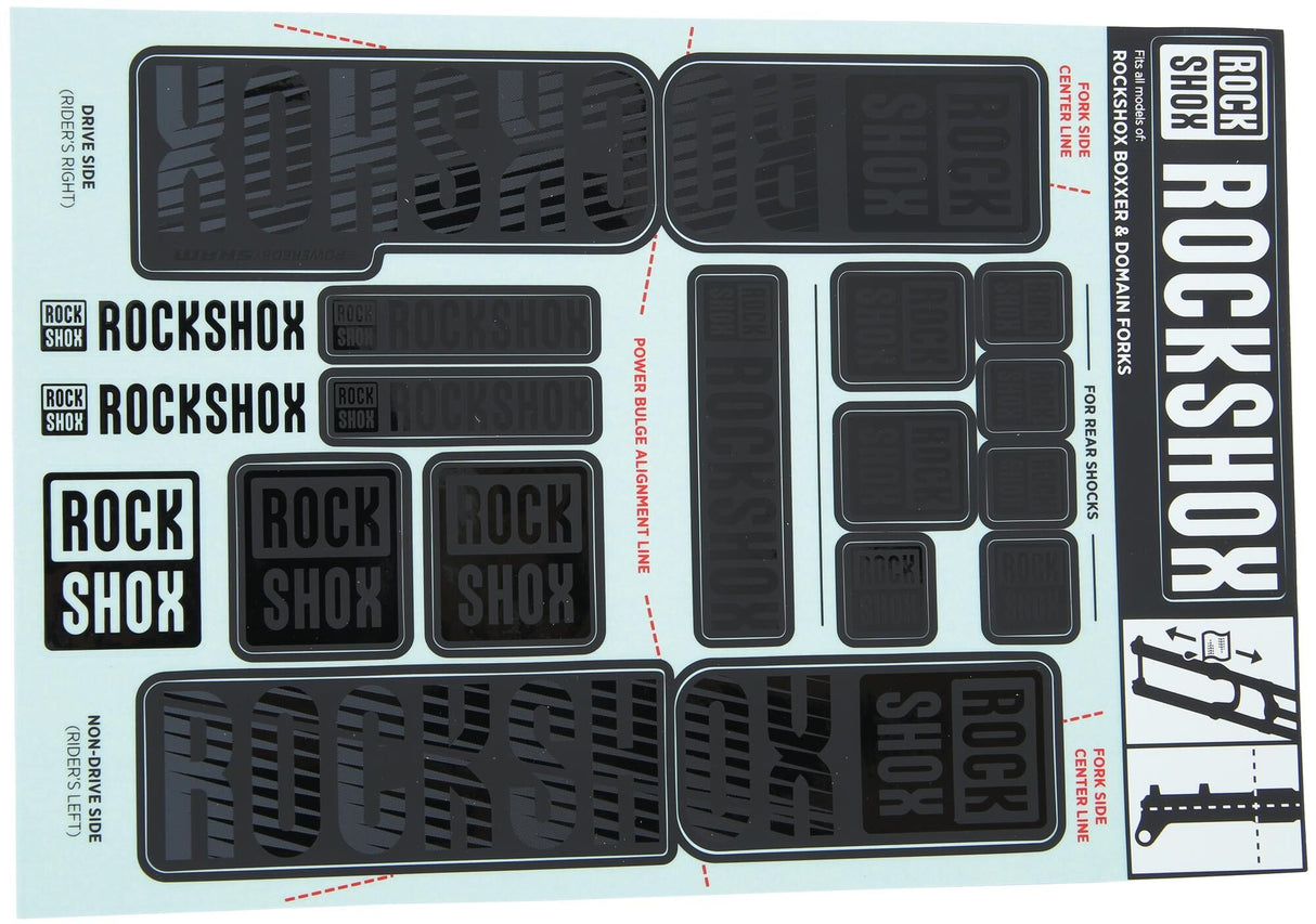 Rockshox decor set