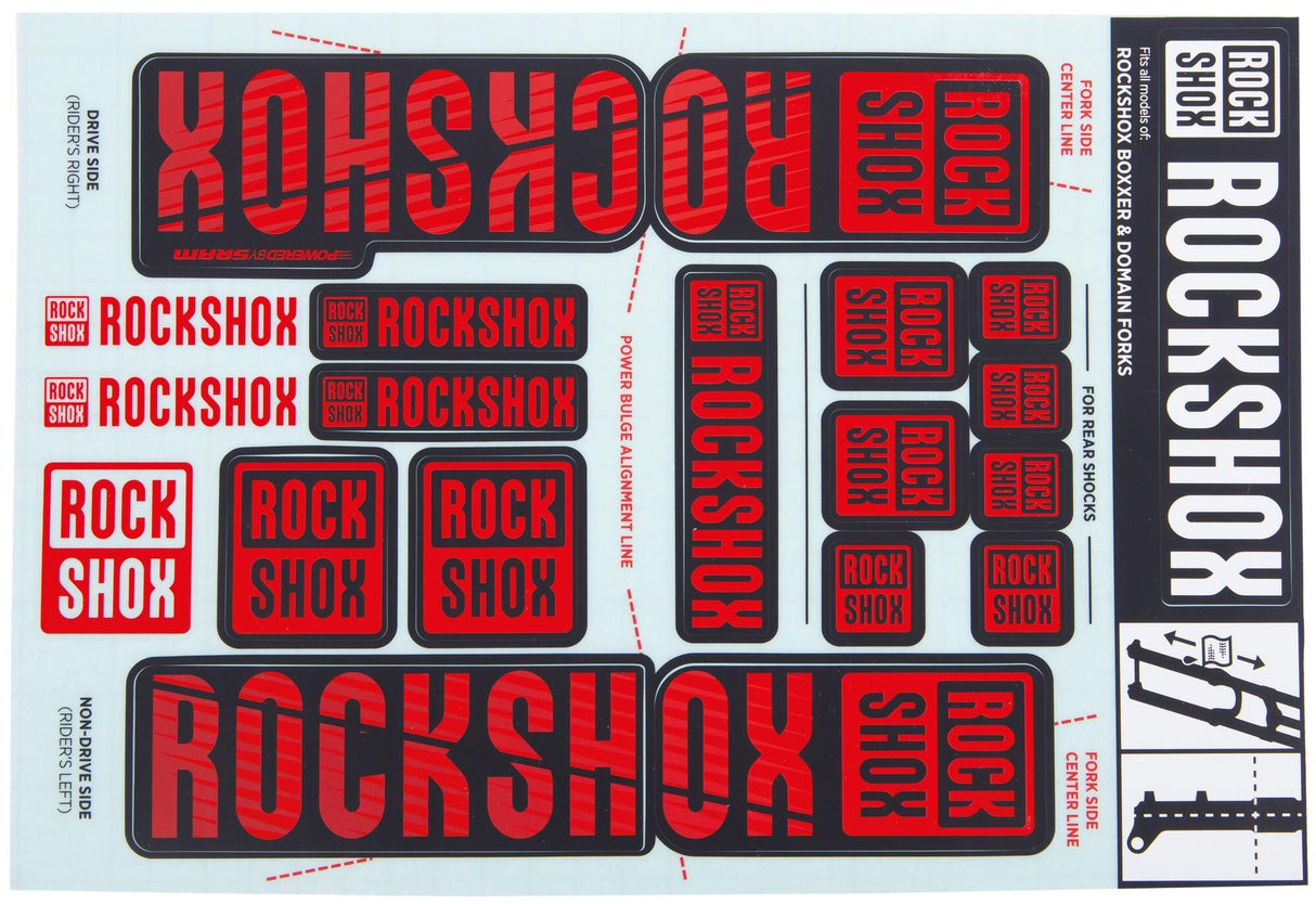 Rockshox decor set