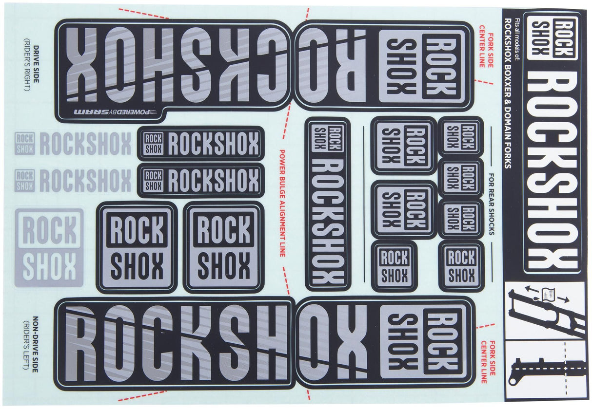 Rockshox decor set