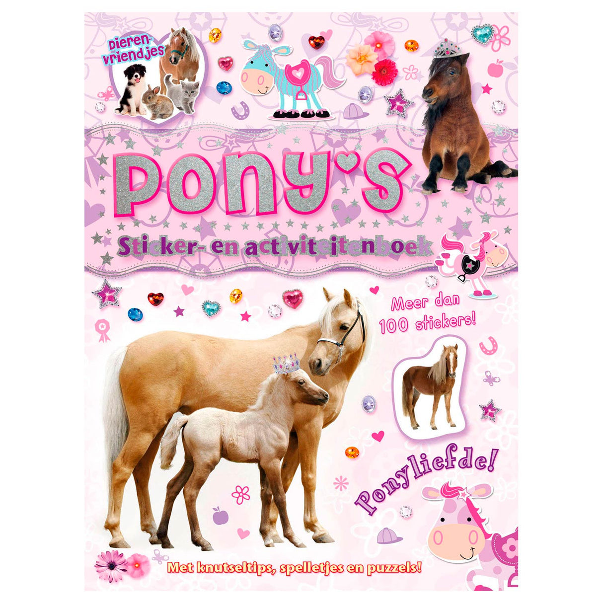 Rebo Publishers Animal Friends - Ponies Sticker and Activity Book