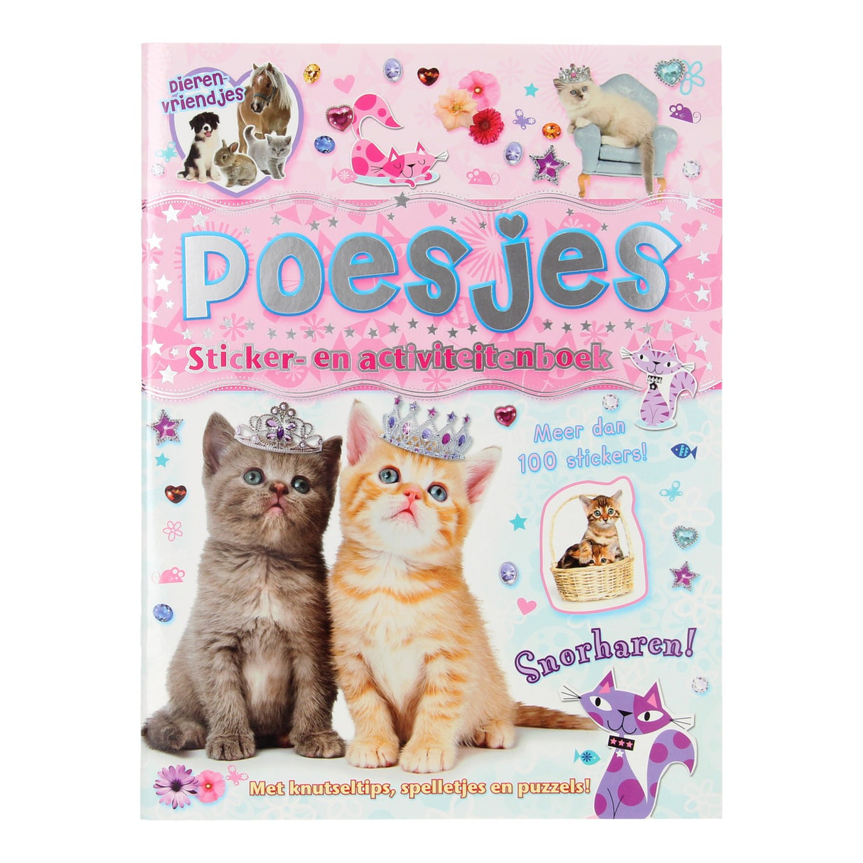 Animal friends - kitty sticker and activity book