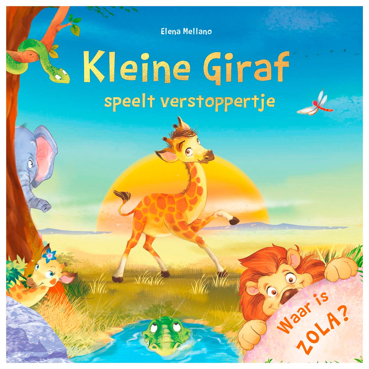 Rebo editori Kleine Giraf gioca a nascondino