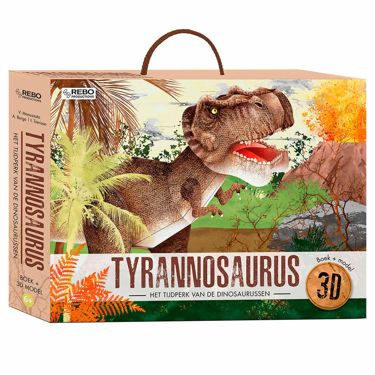Bog + 3D -model Tyrannosaurus