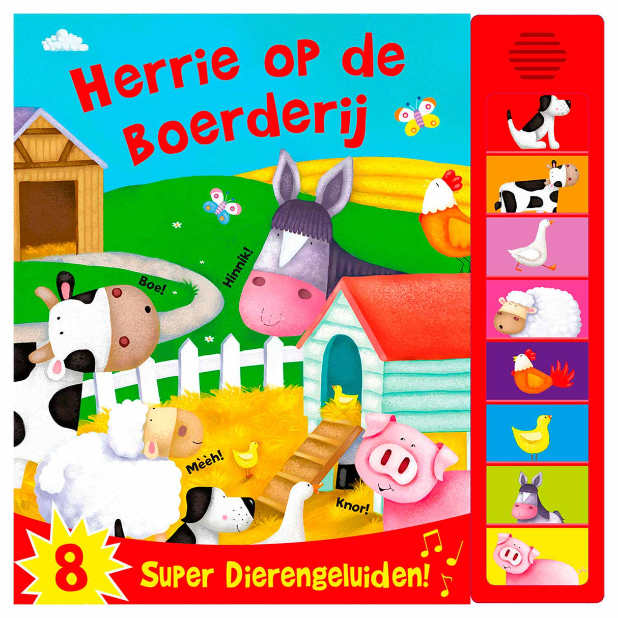 Geluidenboek herrie op de boerderij