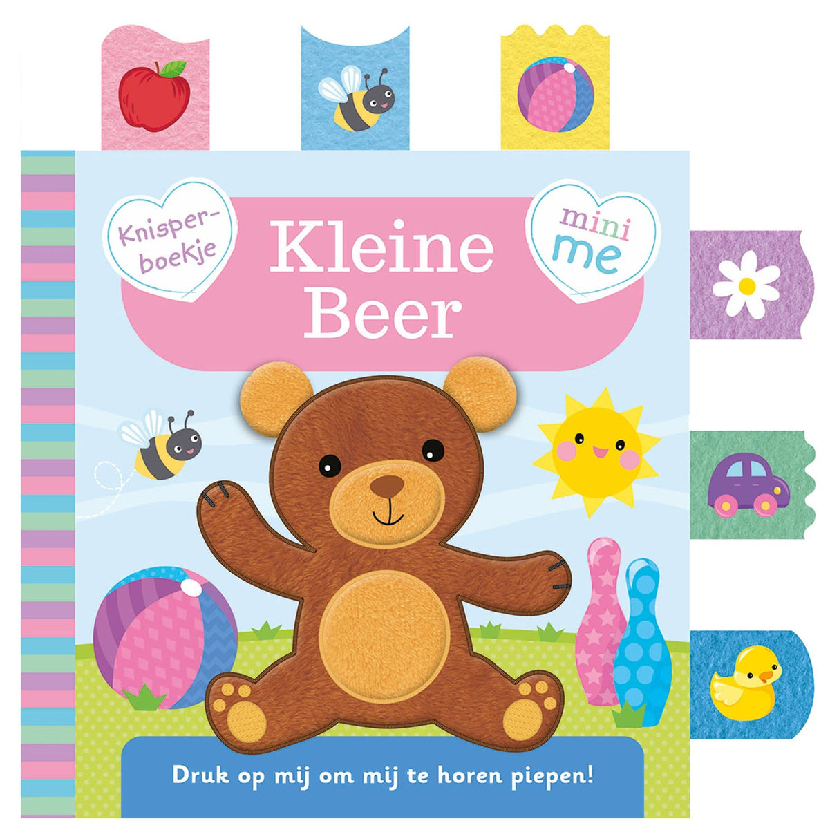 Rebo publishers crinkle book mini me - little bear