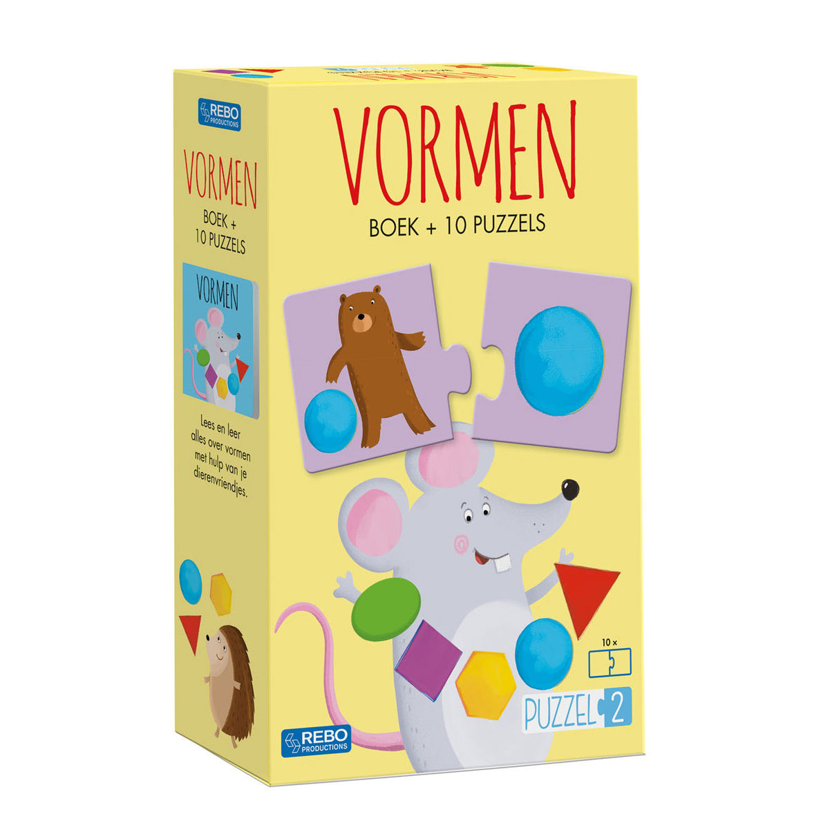Rebo Publishers Puzzle2 - Forming book with 10 puzzles