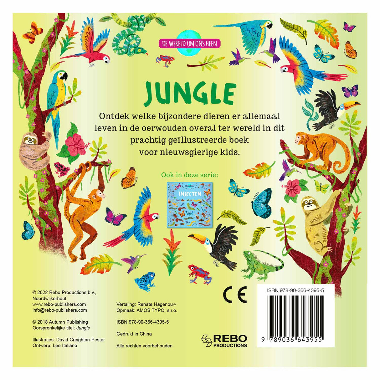 Rebo -förläggare världen runt oss - Jungle