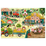 Rebo editori puzzle cas cato farm, 48 pezzi.