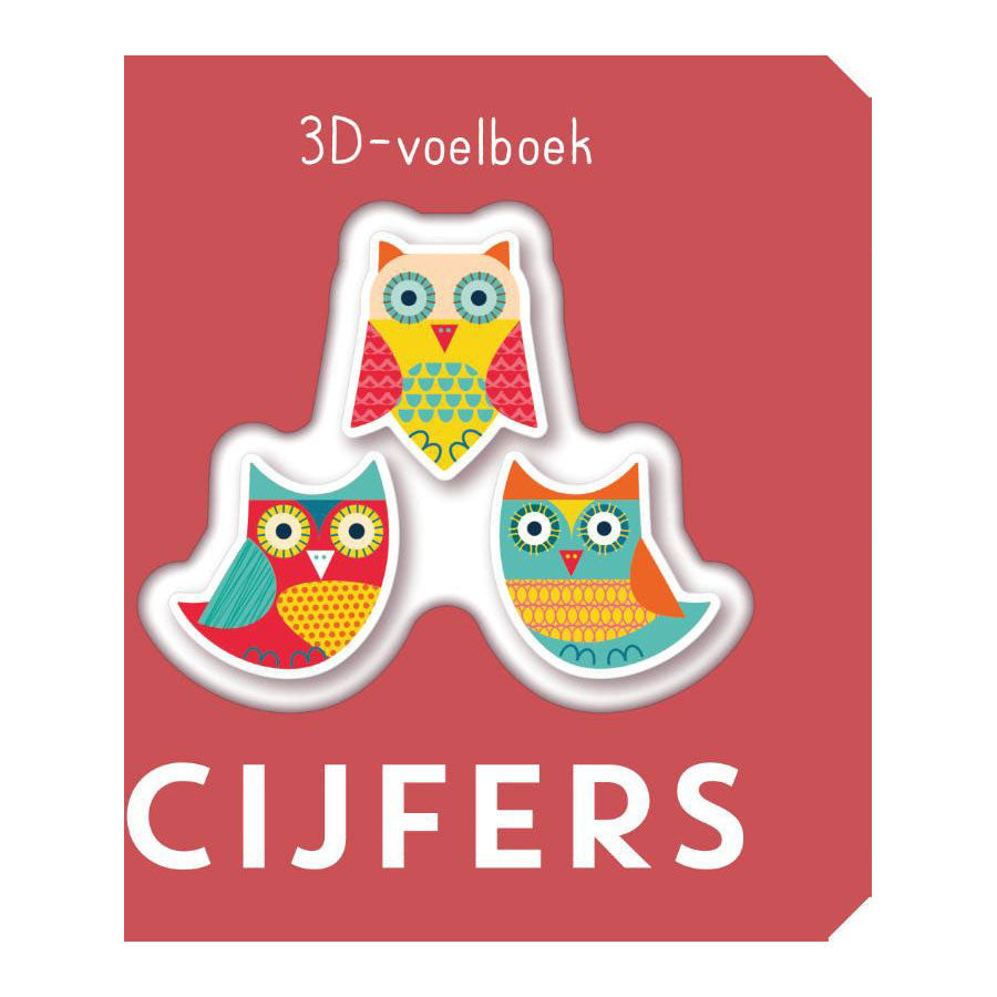 Libro táctil 3D de editoriales Rebo - números