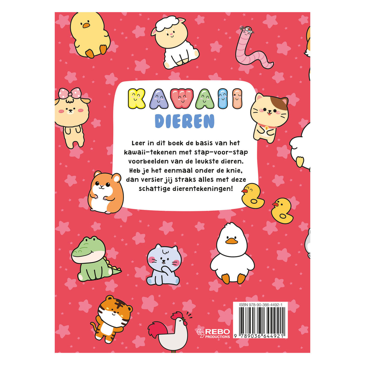 Los editores de rebo kawaii animales aprenden a dibujar paso a paso