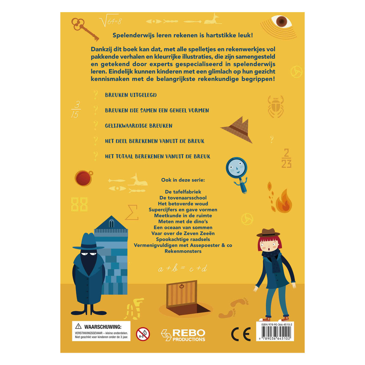 Escuela de espías de Rebo Publishers: Misión de fracciones - Wiskid