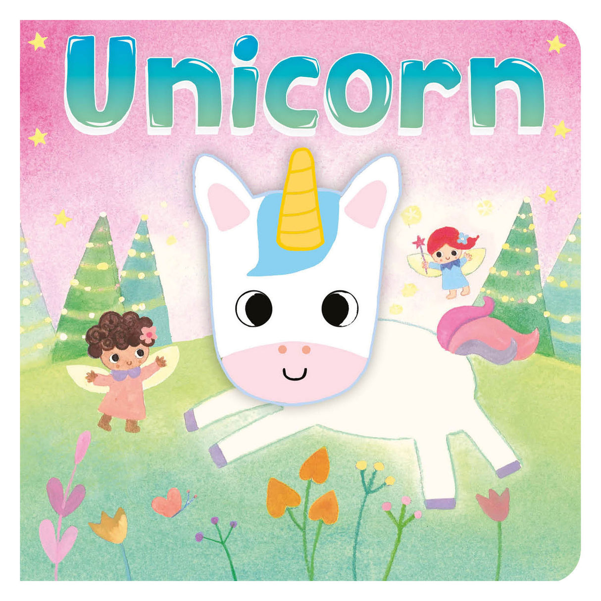 Rebo publishers unicorn - книга за кукли с пръсти