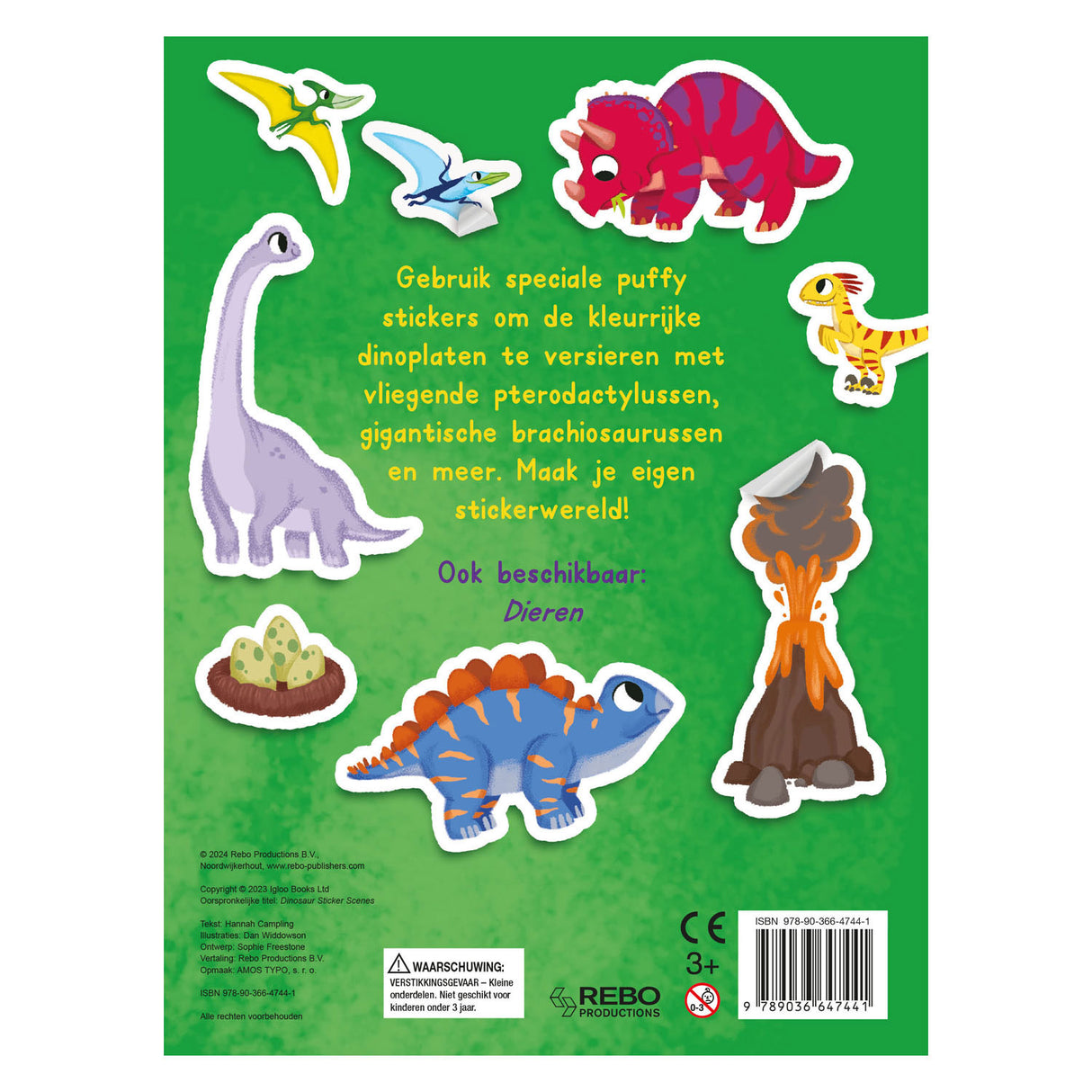 Rebo Editors Dinos - Piacere adesivo