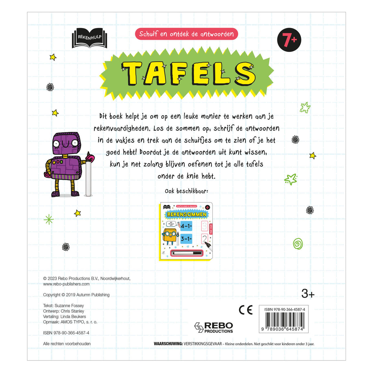 REBO Publishers Tables - Aide à calcul