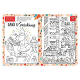 Livro de diploma Sinterklaas Pete da editora Rebo com adesivos
