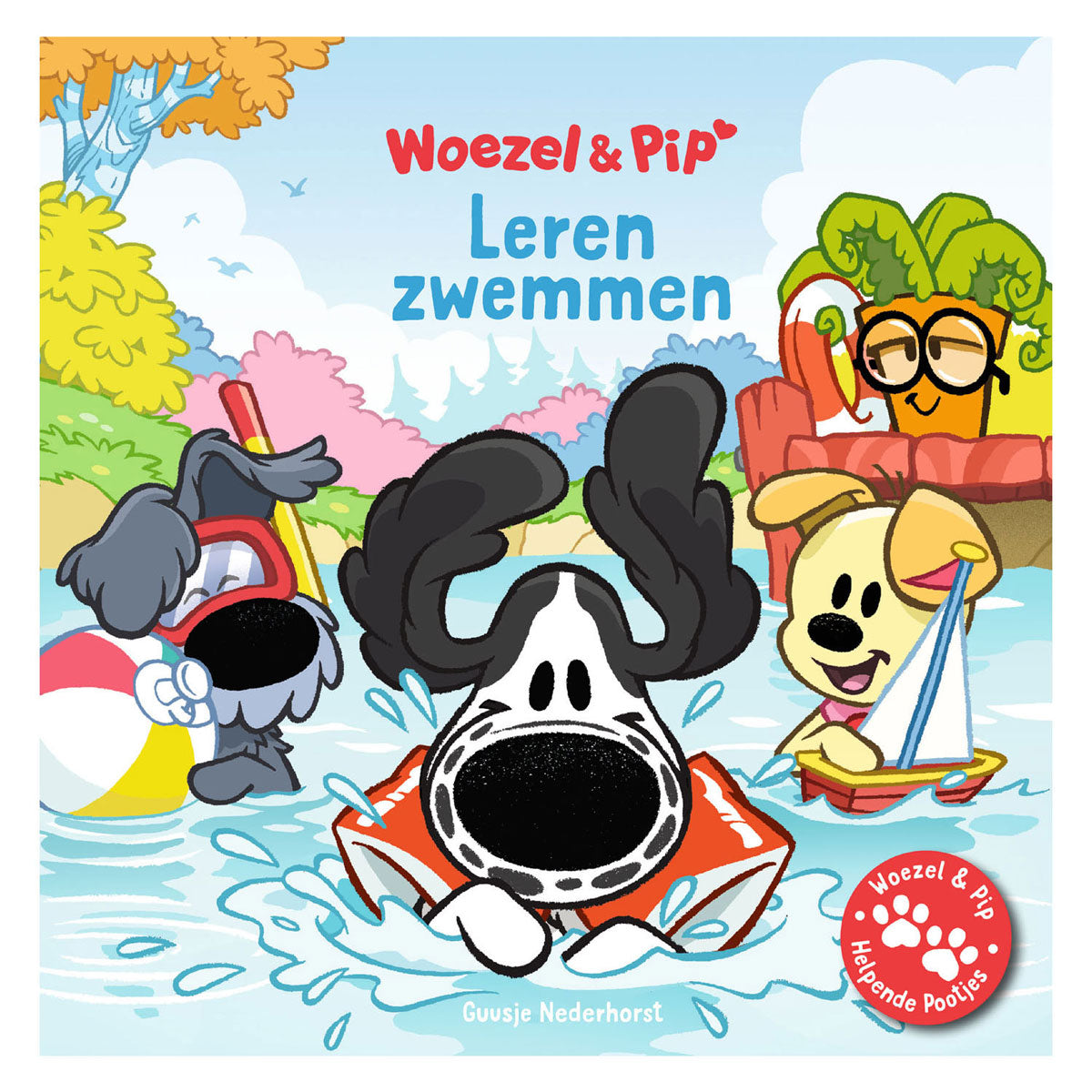 Woezel Pip - naučit se plavat