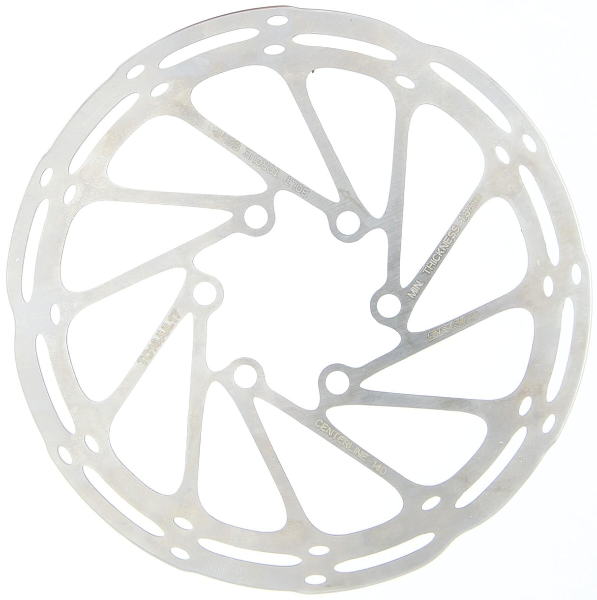 Sram remschijf centerline