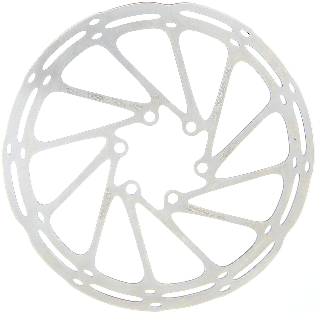 Sram remschijf centerline