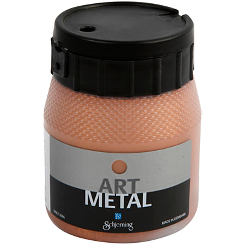 Schjerning hobbyverf metallic, koper(5109), 250 ml 1 fles