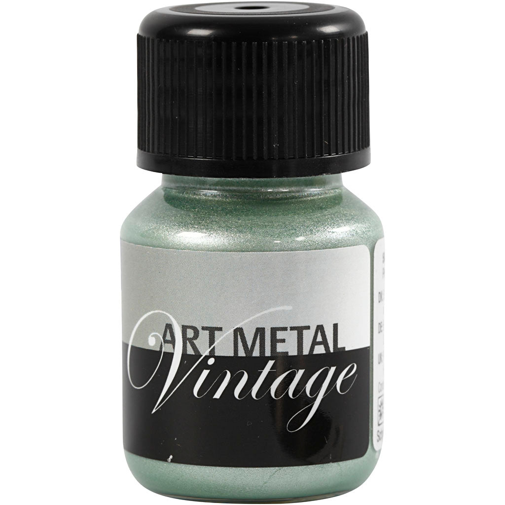 Schjerning hobbyverf metallic, parelmoer ågroen(5097), 30 ml 1 fles