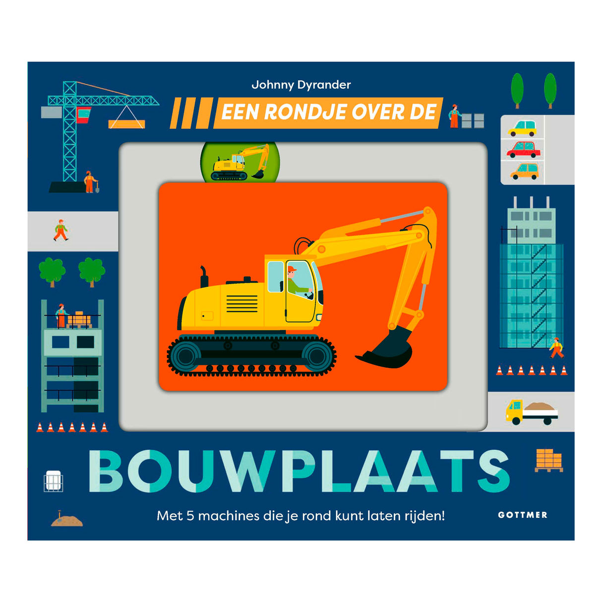 Gottmer uitgevers groep een rondje over de bouwplaats