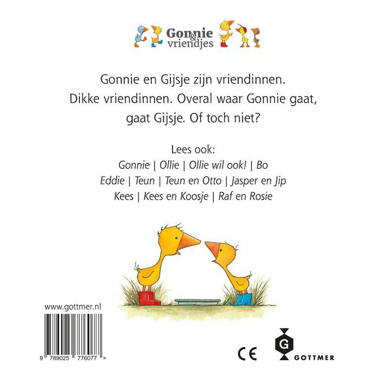 Gottmer uitgevers groep gonnie en vriendjes - gonnie en gijsje